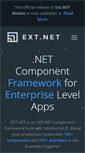 Mobile Screenshot of ext.net